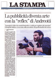 " La Stampa " 06 novembre 2013